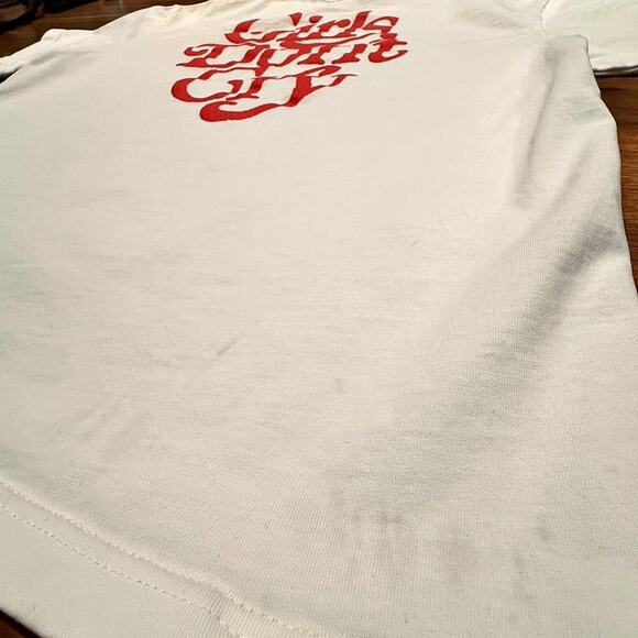 Human Made x Girls Don’t Cry Tee - GDC Logo — White/Red (Made in Japan) - Small - Picture 7 of 8